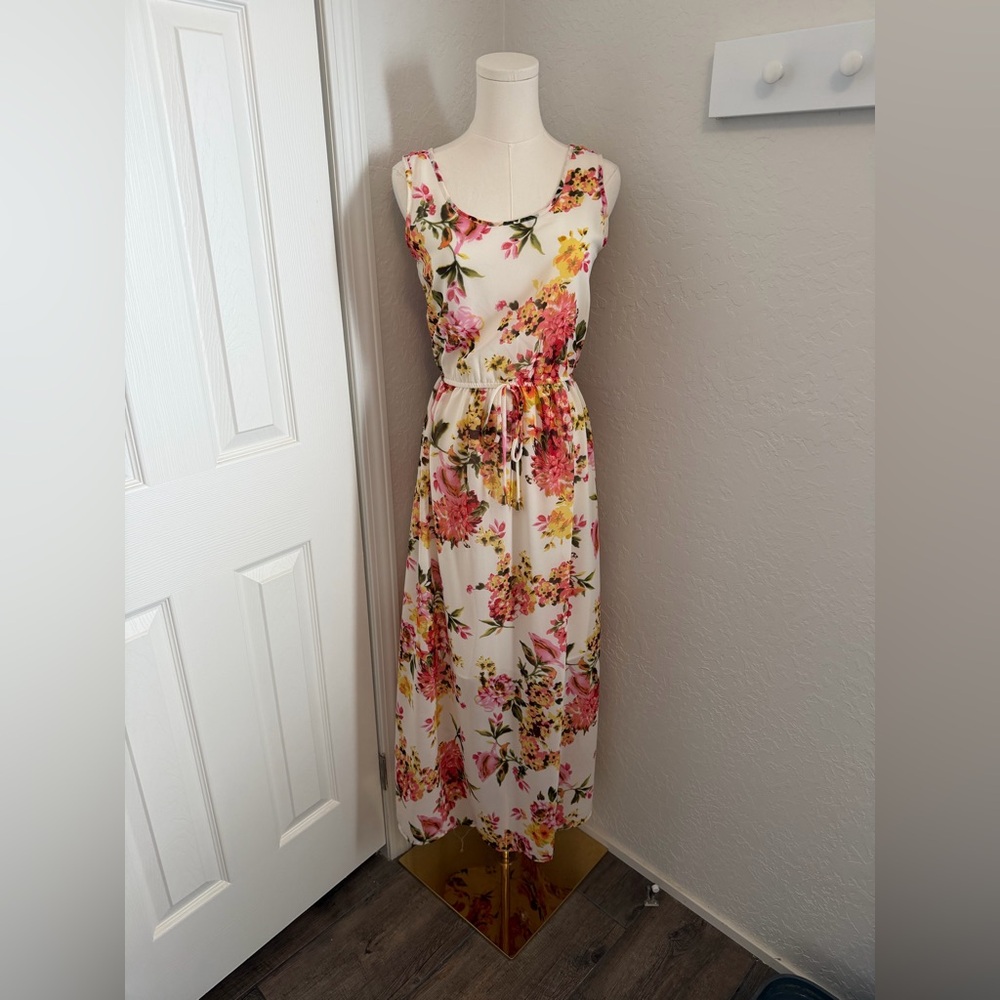 Floral Print Maxi Dress